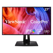 ViewSonic VP2768a-4K - Monitor LED - 1 puertos - 27" - 3840 x 2160 4K UHD (2160p) @ 60 Hz - IPS - 350 cd/m² - 1300:1 - 6 ms - 2xHDMI, DisplayPort, USB-C