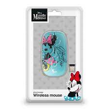 Xtech - XTM-D340MM - Mouse - 2.4 GHz - Wireless - Aqua - Disney Minnie Mouse