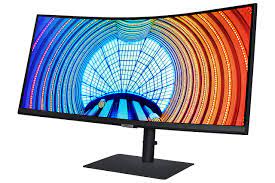 Samsung S34A650UXN - S65UA Series - monitor LED - curvado - 34" - 3440 x 1440 UWQHD @ 100 Hz - VA - 300 cd/m² - 4000:1 - HDR10 - 5 ms - HDMI, DisplayPort, USB-C - negro