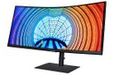Samsung S34A650UXN - S65UA Series - monitor LED - curvado - 34" - 3440 x 1440 UWQHD @ 100 Hz - VA - 300 cd/m² - 4000:1 - HDR10 - 5 ms - HDMI, DisplayPort, USB-C - negro