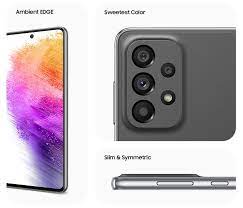 Samsung Galaxy A73 - Smartphone - 5G - Android - 256 GB - Gray - Touch - 6GB