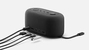 Microsoft - Speaker dock - Black - IVF-00002