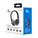 Audífonos de Diadema Xtech XTH-340 Alloy - Unidad de microparlante: 40mm - Má­xima potencia de salida (R.M.S.): 10mW - Respuesta de frecuencia: 20Hz 20kHz - Micrófono Integrado en la cá­psula de mando - Frecuencia: 50Hz-16.000Hz