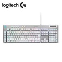 Logitech G815 LIGHTSYNC RGB Mechanical Gaming Keyboard - GL Tactile - White; - Teclado - retroiluminación - USB - interruptor: GL Tactile - blanco