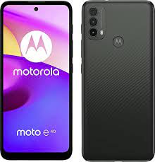Motorola E40 - Smartphone - Android - 64 GB - Dark Cedar - Touch - XT2159-10 DS