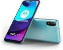 Motorola Moto E20 - 4G smartphone - SIM doble - RAM 2 GB / Memoria interna 32 GB - microSD slot - 6.5" - 2 x cámaras traseras 13 MP, 2 MP - front camera 5 MP - aquarius