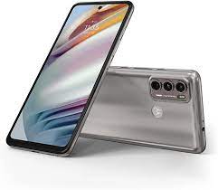 Motorola Moto G60 - Smartphone - Android - 128 GB - Soft Silver - Touch - XT2135-1 DS