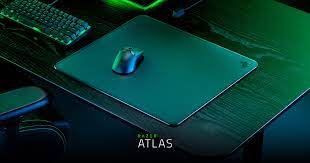 Razer - Mouse pad - Mat Tempered Glass Atlas