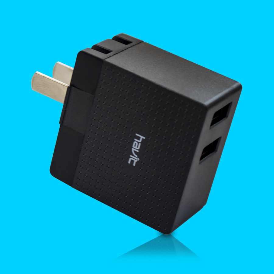 HRW9959-CARGADOR USB 110V HAVIT HV-H11