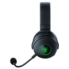 Razer Kraken V3 Pro - Auricular - tamaño completo - 2,4 GHz - inalámbrico, cableado - conector de 3,5 mm - aislamiento de ruido