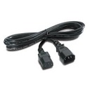 APC - Cable de alimentación - IEC 60320 C13 a IEC 60320 C14 - 2.4 m - negro - para P/N: SCL500RMI1UC, SCL500RMI1UNC, SMTL750RMI2UC, SRT1500RMXLI, SRT1500XLI, SRT2200XLI-KR