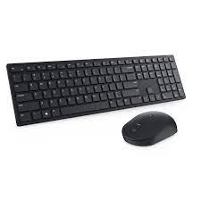 Dell Pro KM5221W - Juego de teclado y ratón - inalámbrico - 2.4 GHz - QWERTY - EE. UU. - negro - para Chromebook 3110, 3110 2-in-1; Latitude 9420 2-in-1; OptiPlex 7080; Precision 5560