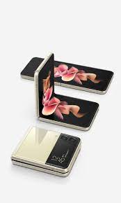 Samsung Galaxy Z Flip 5 - Smartphone - Android - 256 GB - Beige / Light green - Touch - 8GB