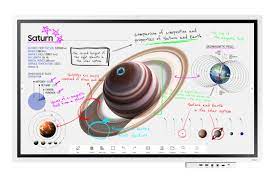 Samsung Interactive Pro WM55B - 55" Clase diagonal WMB Series pantalla LCD con retroiluminación LED - educación/empresa - con pantalla táctil (multitáctil) - Tizen OS 6.5 - 4K UHD (2160p) 3840 x 2160 - blanco gris
