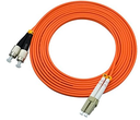 Jeirdus 32.8 ft 33ft LC a FC Duplex 62.5/125 OM1 Multimodo Cable de Fibra Óptica Puente Óptico LC-FC