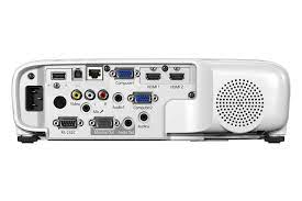 Epson PowerLite 118 - Proyector 3LCD - portátil - 3800 lúmenes (blanco) - 3800 lúmenes (color) - XGA (1024 x 768) - 4:3 - LAN