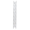 GM-12- 3mts. (tramos por color - Blanco y Naranja) - Tramos construidos en Tubo HG de 3/4", montantes de varilla de 3/8" y los flangers de unión en platina de ¼" x 1½" - Incluye Base para Techo