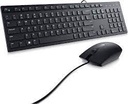 Dell KM300C - Juego de teclado y ratón - USB - QWERTY - EE. UU. - negro - con 1 Year Basic Hardware Warranty Repair