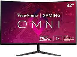 ViewSonic VX2718-2KPC-MHD - LED-backlit LCD monitor - Curved Screen - 27" - 2560 x 1440 - IPS - HDMI / DisplayPort - Black