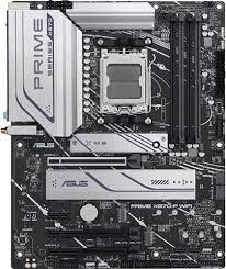 ASUS Prime X670-P WIFI - Placa base - ATX - Socket AM5 - AMD X670 Chipset - USB 3.2 Gen 1, USB 3.2 Gen 2, USB-C 3.2 Gen 2x2, USB-C 3.2 Gen 1 - 2.5 Gigabit LAN, Wi-Fi 6, Bluetooth - Tarjeta gráfica (CPU necesaria) - HD Audio (8-canales)