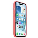 Apple - Carcasa trasera para teléfono móvil - compatibilidad con MagSafe - silicona - guava - para iPhone 15 Pro Max