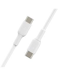 Belkin BOOST CHARGE - Cable USB - 24 pin USB-C (M) a 24 pin USB-C (M) - 1 m - blanco