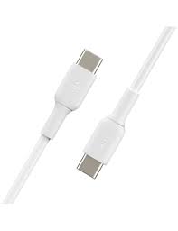 Belkin BOOST CHARGE - Cable USB - 24 pin USB-C (M) a 24 pin USB-C (M) - 1 m - blanco