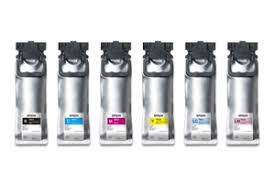 Epson T46J4 - 250 ml - amarillo - original - paquete de tinta - para SURELAB D1070 Professional Minilab, D1070DE Professional Minilab