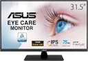 ASUS VP32AQ - Monitor LED - 31.5" - 2560 x 1440 WQHD @ 75 Hz - IPS - 350 cd/m² - 1000:1 - HDR10 - 5 ms - HDMI, DisplayPort - altavoces