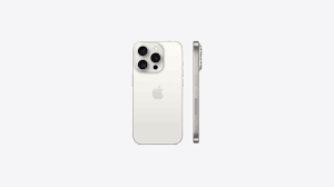 Apple iPhone 15 - Smartphone - iOS - White Titanium - Touch - MTUW3BE/A