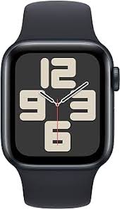Apple Watch SE (GPS) - 2ª generación - 40 mm - aluminio de medianoche - reloj inteligente con pulsera deportiva - fluoroelastómero - medianoche - tamaño de la banda: S/M - 32 GB - Wi-Fi, Bluetooth - 26.4 g