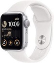 Apple Watch SE (GPS) - 2ª generación - 40 mm - aluminio plateado - reloj inteligente con pulsera deportiva - fluoroelastómero - azul tormenta - tamaño de la banda: S/M - 32 GB - Wi-Fi, Bluetooth - 26.4 g
