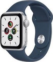 Apple Watch SE (GPS) - 2ª generación - 40 mm - aluminio plateado - reloj inteligente con pulsera deportiva - fluoroelastómero - azul tormenta - tamaño de la banda: S/M - 32 GB - Wi-Fi, Bluetooth - 26.4 g