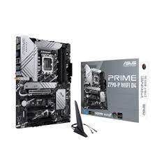 ASUS PRIME Z790-P WIFI D4 - Placa base - ATX - Socket LGA1700 - Z790 Chipset - USB 3.2 Gen 1, USB 3.2 Gen 2, USB-C 3.2 Gen2, USB-C 3.2 Gen 2x2 - 2.5 Gigabit LAN, Wi-Fi 6, Bluetooth - Tarjeta gráfica (CPU necesaria) - HD Audio (8-canales)