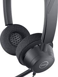 Dell Pro Stereo Headset WH3022 - Auricular - cableado - USB - Certificado por Zoom, Certificado para Equipos de Microsoft