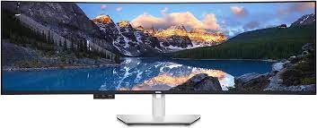Dell UltraSharp U4924DW - Monitor LED - curvado - 49" - 5120 x 1440 5K Dual QHD @ 60 Hz - IPS Black - 350 cd/m² - 2000:1 - 5 ms - 2xHDMI, DisplayPort, USB-C - altavoces - con 3 years Basic Hardware Service with Advanced Exchange