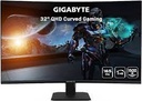 Gigabyte GS32QC - LED-backlit LCD monitor - Curved Screen - 31.5" - 2560 x 1440 - VA - HDMI / DisplayPort - Black