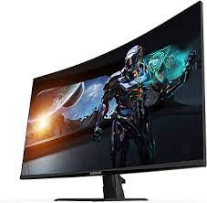 Gigabyte GS32QC - LED-backlit LCD monitor - Curved Screen - 31.5" - 2560 x 1440 - VA - HDMI / DisplayPort - Black