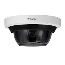 Hanwha Techwin WiseNet P PNM-9085RQZ1 - Cámara de vigilancia de red - PTZ - cúpula - resistente al polvo/agua/golpes/corrosión - color (Día y noche) - 5 MP - 2560 x 1920 - iris automático - motorizado - audio - GbE - MJPEG, H.264, H.265 - High PoE
