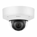 Hanwha Techwin WiseNet X XNV-8082R - Cámara de vigilancia de red - cúpula - para exteriores - a prueba de vándalos - color (Día y noche) - 6 MP - 3328 x 1872 - iris automático - motorizado - audio - compuesto - GbE - MJPEG, H.264, H.265 - CC 12 V / CA 24 V / PoE