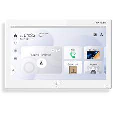 Hikvision Pro Series DS-KH9510-WTE1 - Sistema de intercomunicación de vídeo - alimentado por CA, PoE - 10.1" monitor LCD