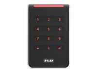 HID Signo 40K - Terminal de control de acceso con teclado numérico - cableado - Wiegand - negro con plata elegante