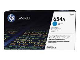 HP 654A - Cián - original - LaserJet - cartucho de tóner (CF331A) - para Color LaserJet Enterprise M651dn, M651n, M651xh; Color LaserJet Managed M651dnm, M651xhm