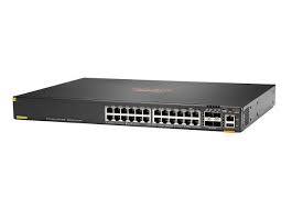 HPE Aruba 6200F 24G Class4 PoE 4SFP+ 370W Switch - Conmutador - L3 - Gestionado - 24 x 10/100/1000 (PoE+) + 4 x 1 Gigabit / 10 Gigabit SFP+ - montaje en rack - PoE+ (370 W)