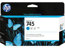 HP - 745 - Ink cartridge - Cyan - 130ml