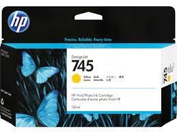 HP - 745 - Ink cartridge - Yellow - 130ml