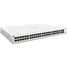 HPE Aruba Instant On 1960 48G 40p Class4 8p Class6 PoE 2XGT 2SFP+ 600W Switch - Conmutador - Gestionado - 48 x 10/100/1000 + 2 x 10 Gigabit SFP+ + 2 x 100/1000/10GBase-T - montaje en rack - PoE (600 W)