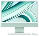 Apple iMac - All-in-one - Apple M3 - 24" - MacOS Sonoma - Green - MQRA3E/A