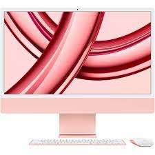 Apple iMac - All-in-one - Apple M3 - 24" - MacOS Sonoma - Pink - MQRD3E/A