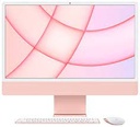 Apple iMac - All-in-one - Apple M3 - 24" - MacOS Sonoma - Pink - MQRD3E/A